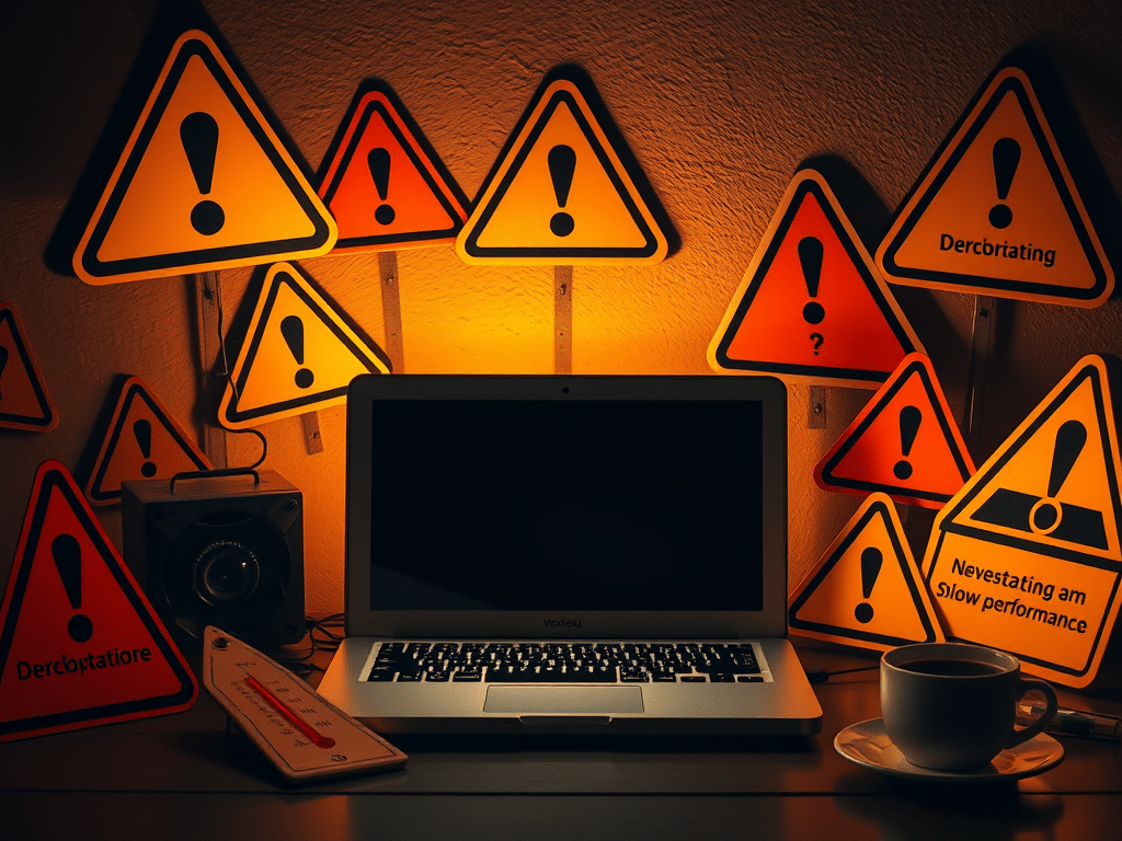 Señales de computadora lenta que necesita mantenimiento en Córdoba Veracruz